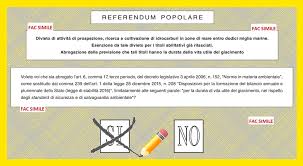 scheda referendaria